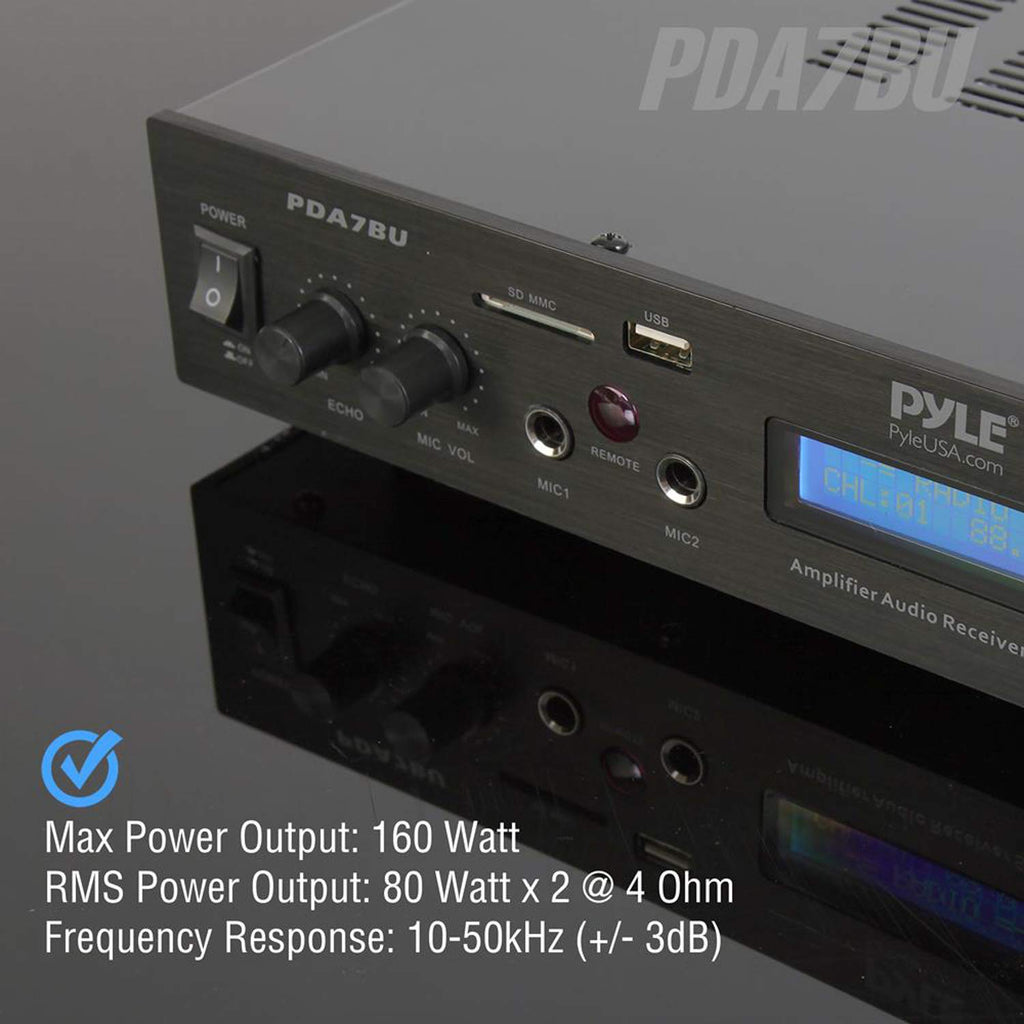 200 Watts 5 Channels Bluetooth Home Theater Amplifier L328