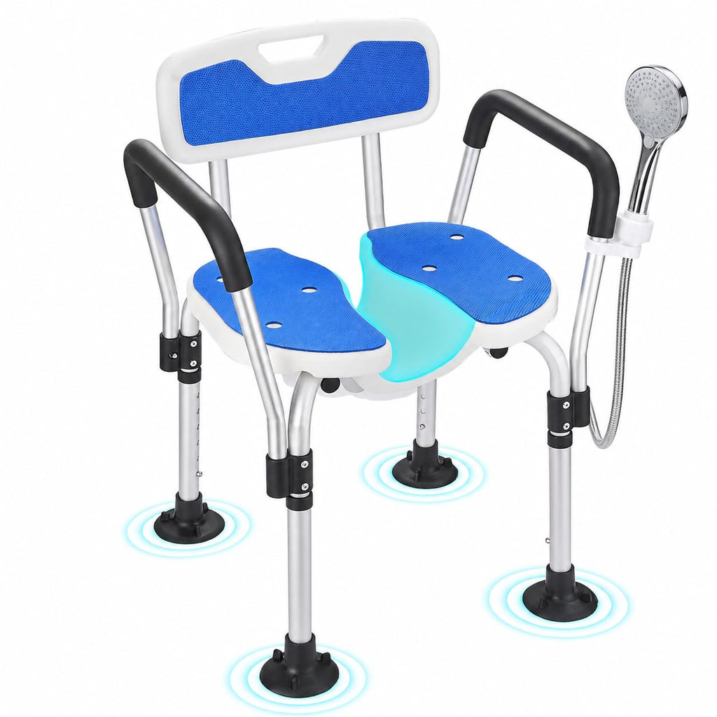 Shower Chair with Arms and Back V370