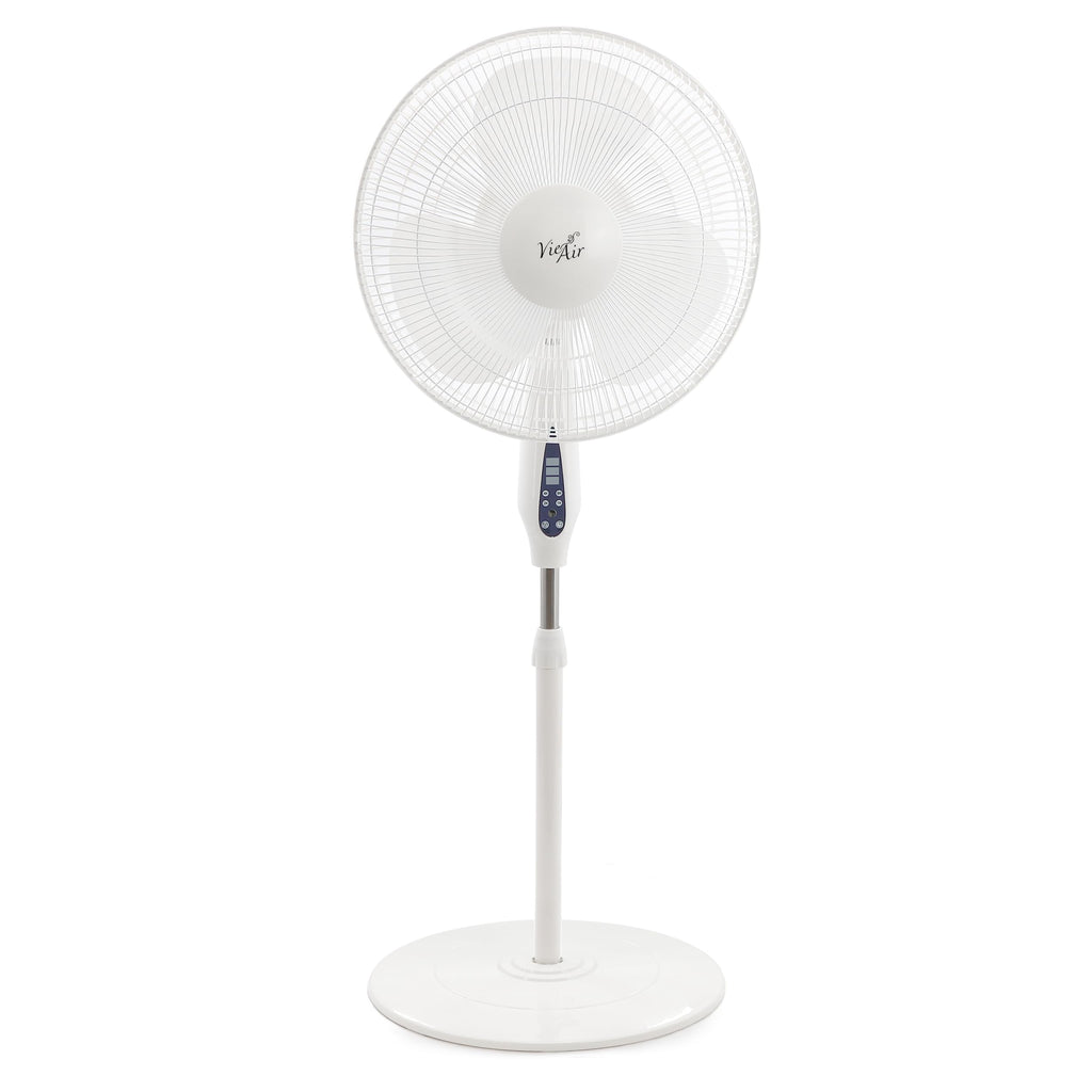 16 Inch 3 Speed Oscillating Stand Fan with Timer and Remote Control U697