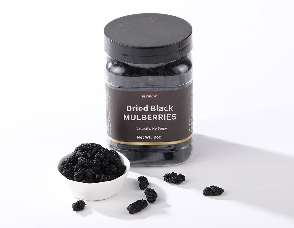 Dried Black Mulberries 9 Oz U377693
