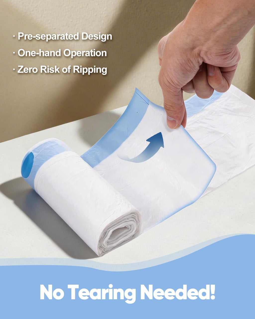150 Count Drawstring Cat Litter Bags X4422