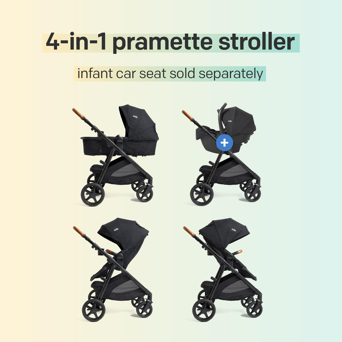 4-in-1 Stroller & Car Seat Travel System Z409983