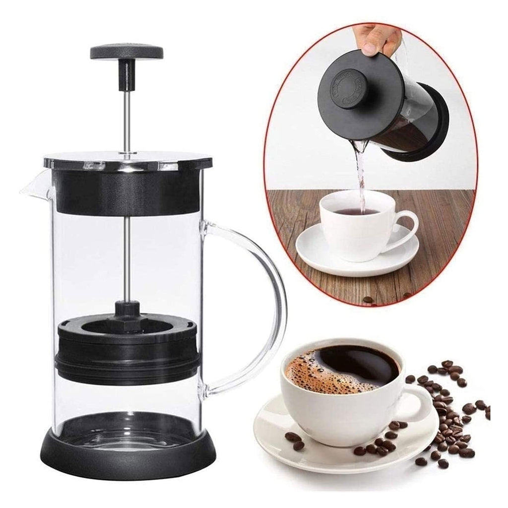 34 Oz Stainless Steel French Coffee Press with Triple Filters C374