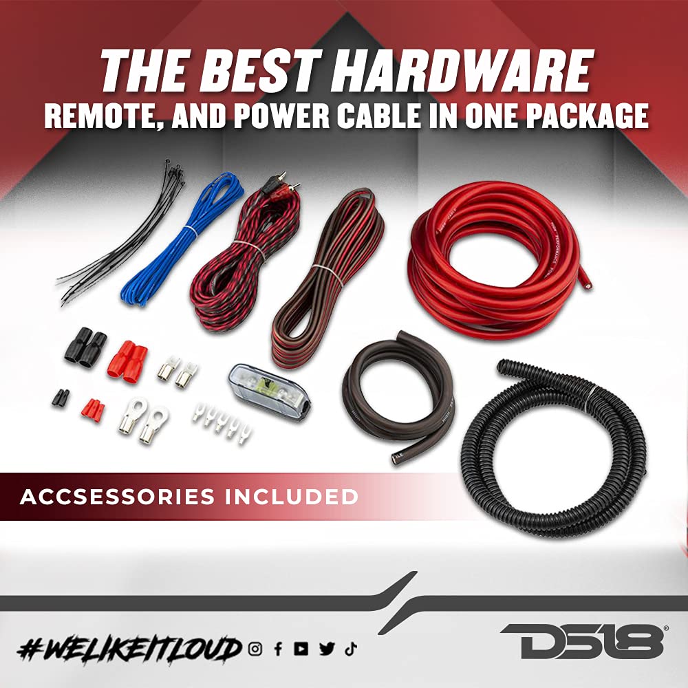 4 Gauge CCA Amplifier Installation Wiring Kit Y23521