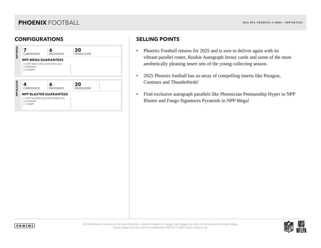 2025 NFL Football Blaster Box N30179