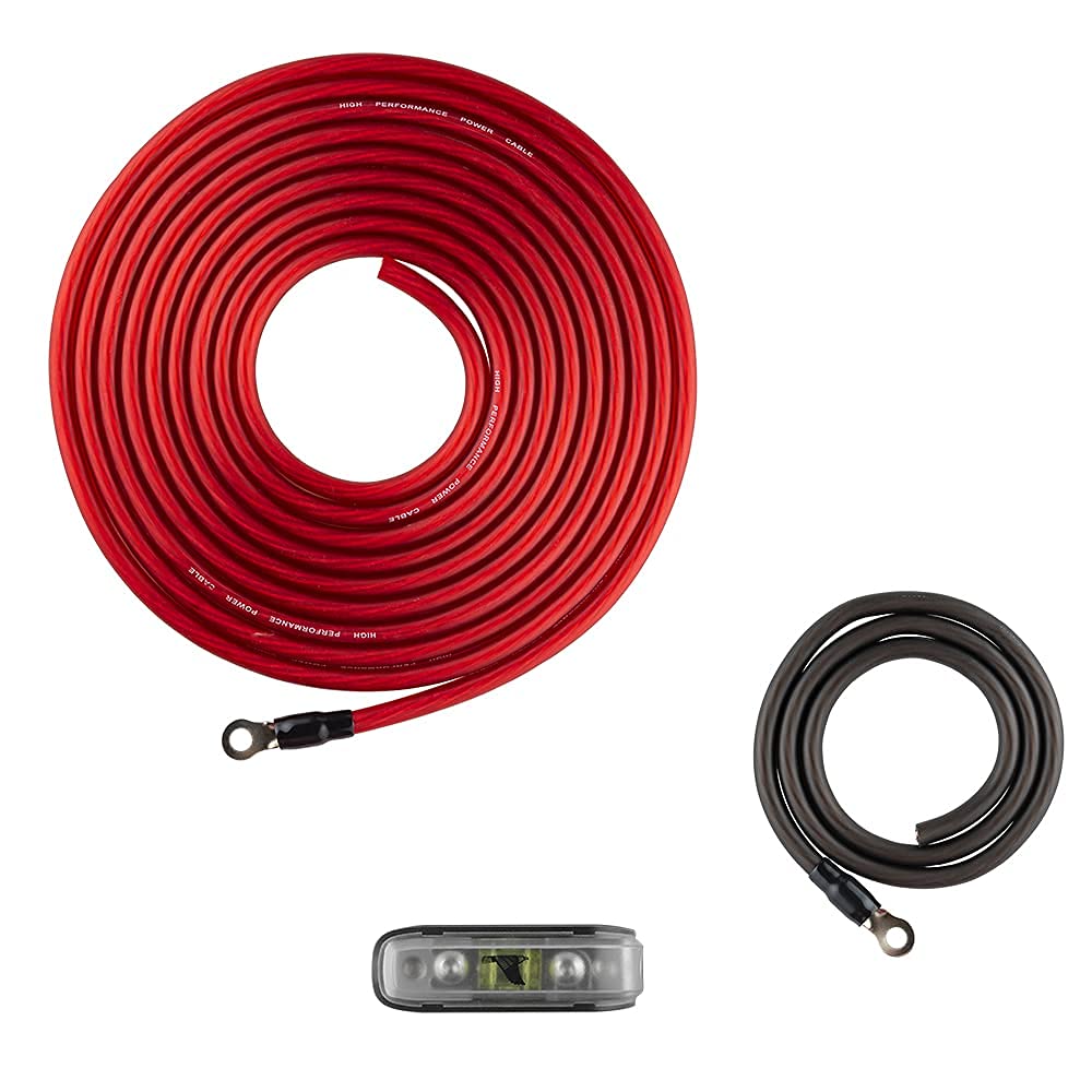 4 Gauge CCA Amplifier Installation Wiring Kit Y23521
