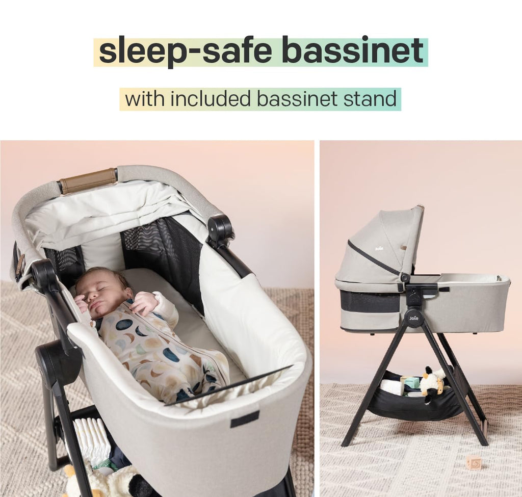 4-in-1 Convertible Stroller & 2-in-1 Carry Cot P83355
