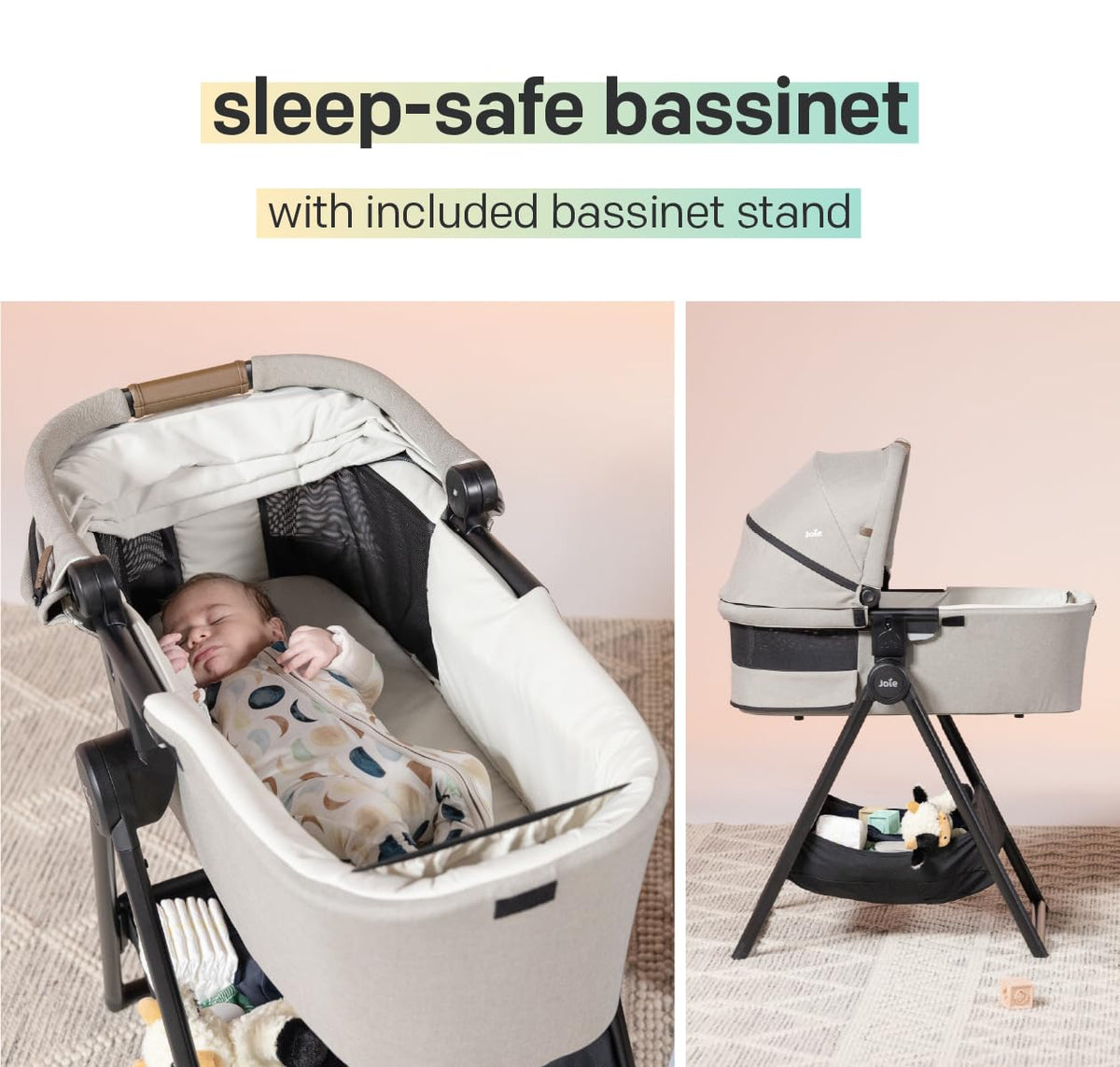 4-in-1 Convertible Stroller & 2-in-1 Carry Cot P83355