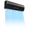 36 Inch Black Air Curtain with Door Magnetic Switch Q390048