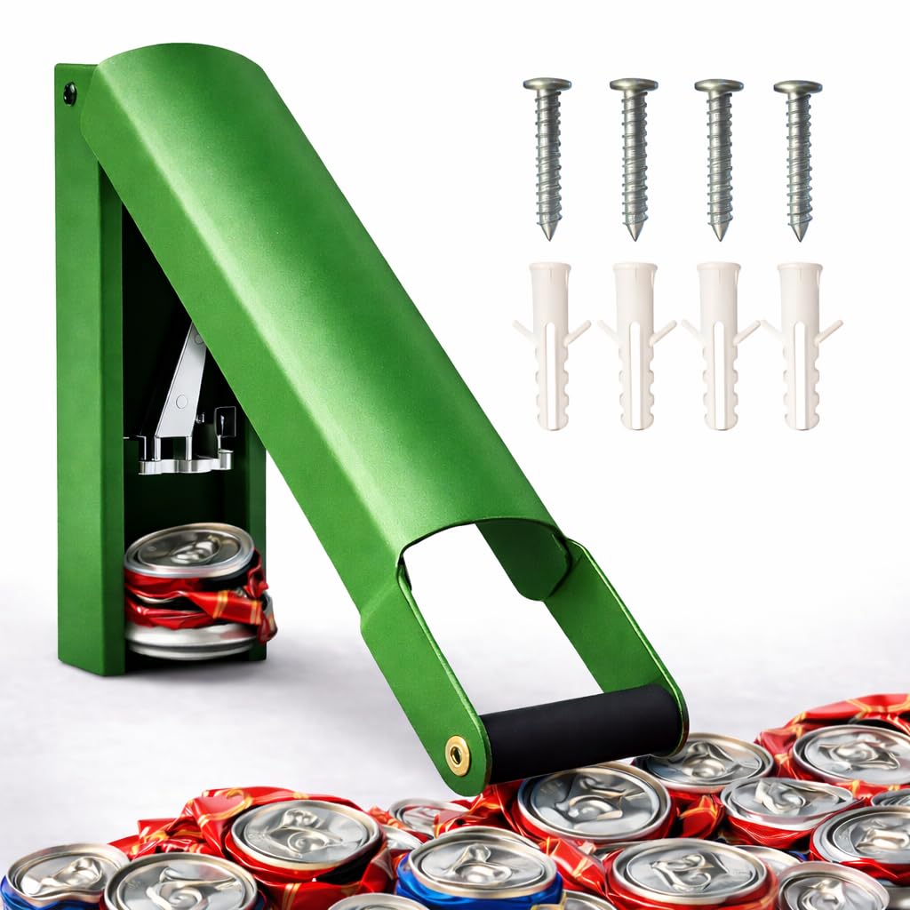 Heavy Duty 8oz 12 oz 16oz Aluminum Can Crusher E77736