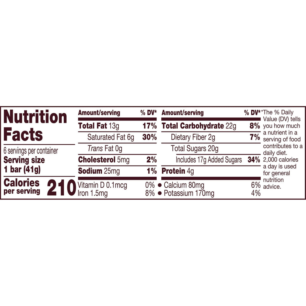 Milk Chocolate with Whole Almonds Candy Bars 1.45 oz 6 Count P349
