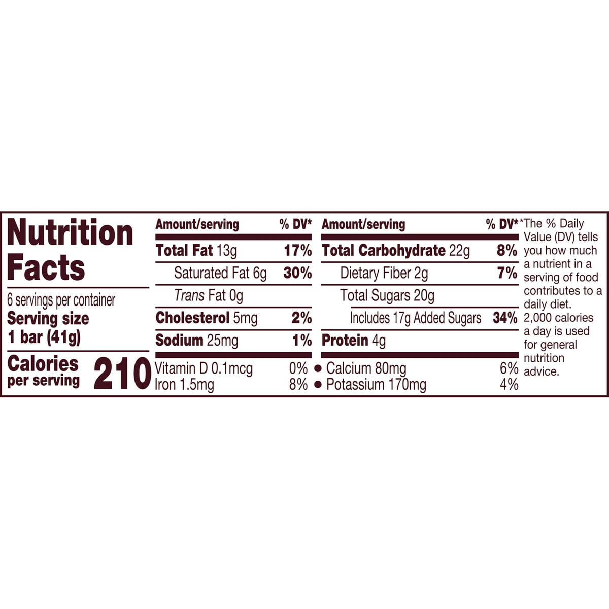 Milk Chocolate with Whole Almonds Candy Bars 1.45 oz 6 Count P349