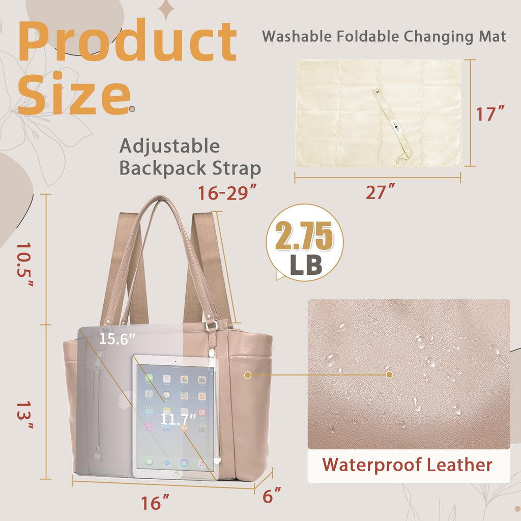 Diaper Bag Tote U2744
