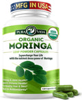 Organic Moringa Capsules 120ct 500mg N348