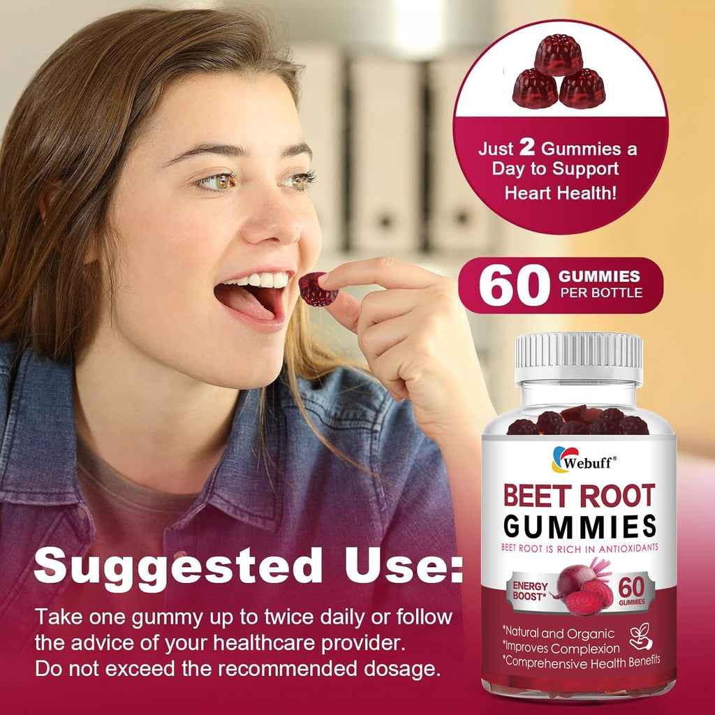Sugar Free Beet Root Gummies D221