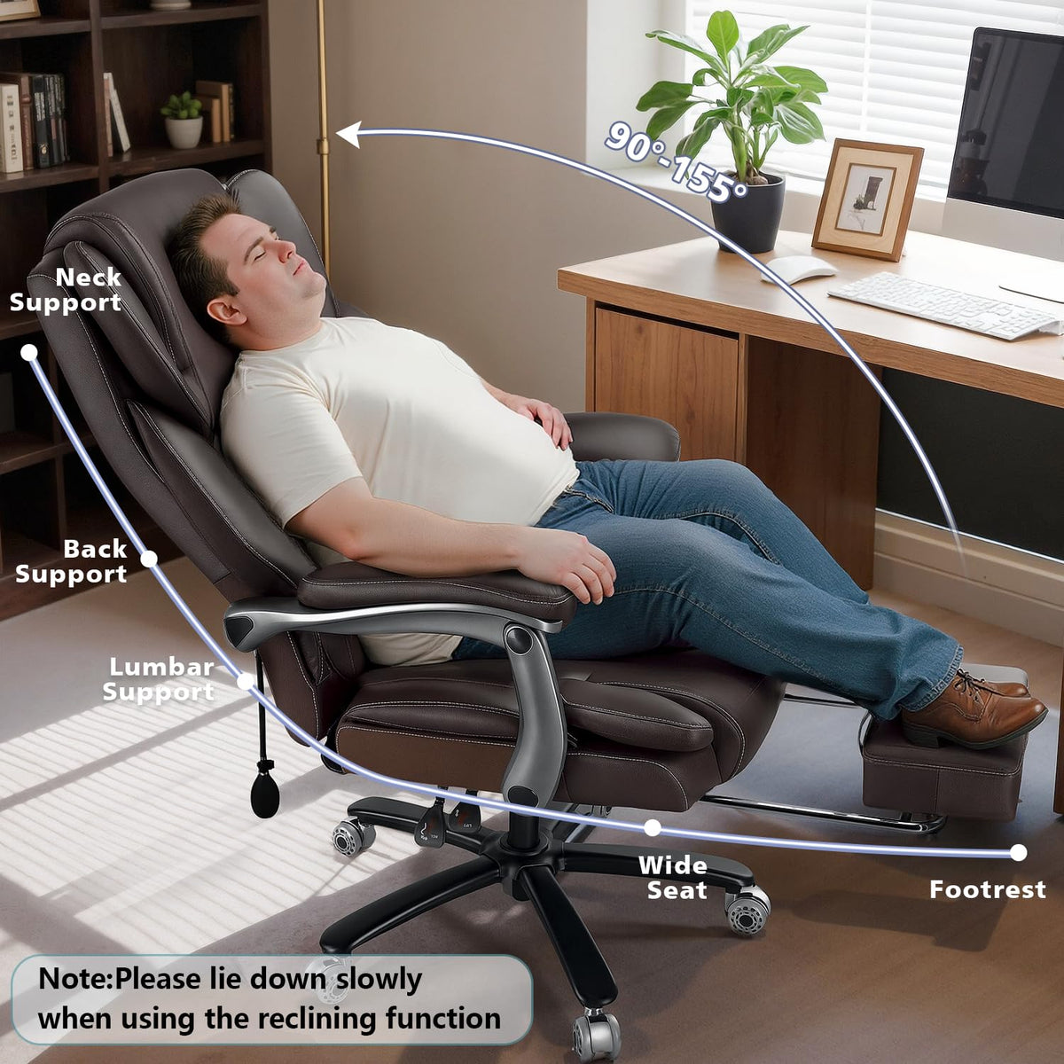 Big and Tall Heavy Duty Office Chair Y47604