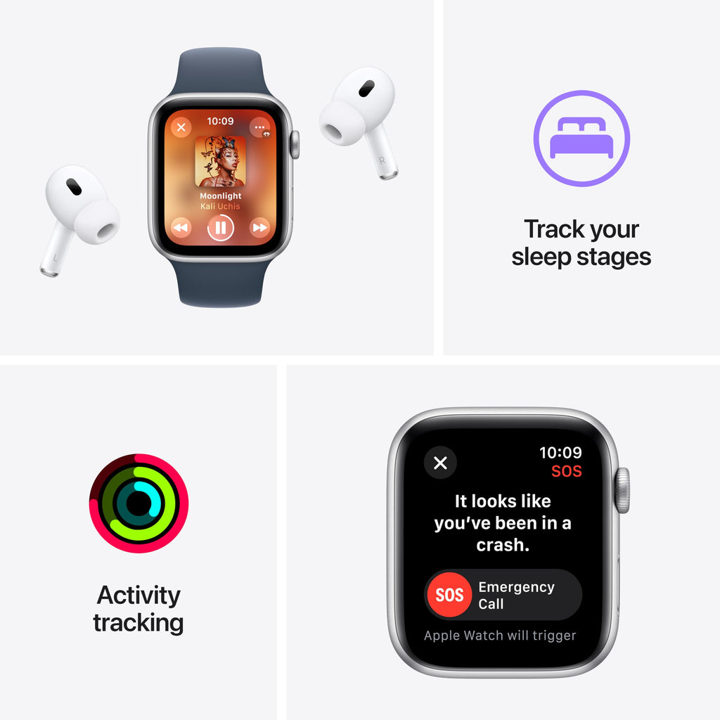 GPS + Cellular 40mm Starlight Aluminum Smartwatch O3298