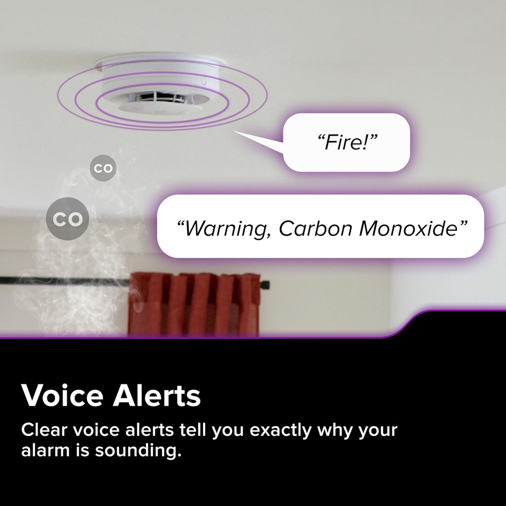 Hardwired Smoke and Carbon Monoxide Detector A36295