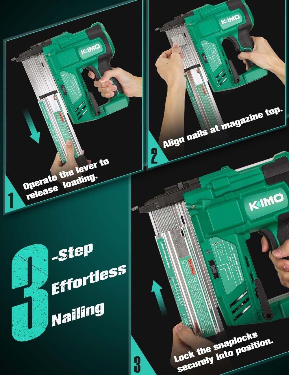 2" Cordless 18 Gauge Brad Nailer and Stapler Y35586