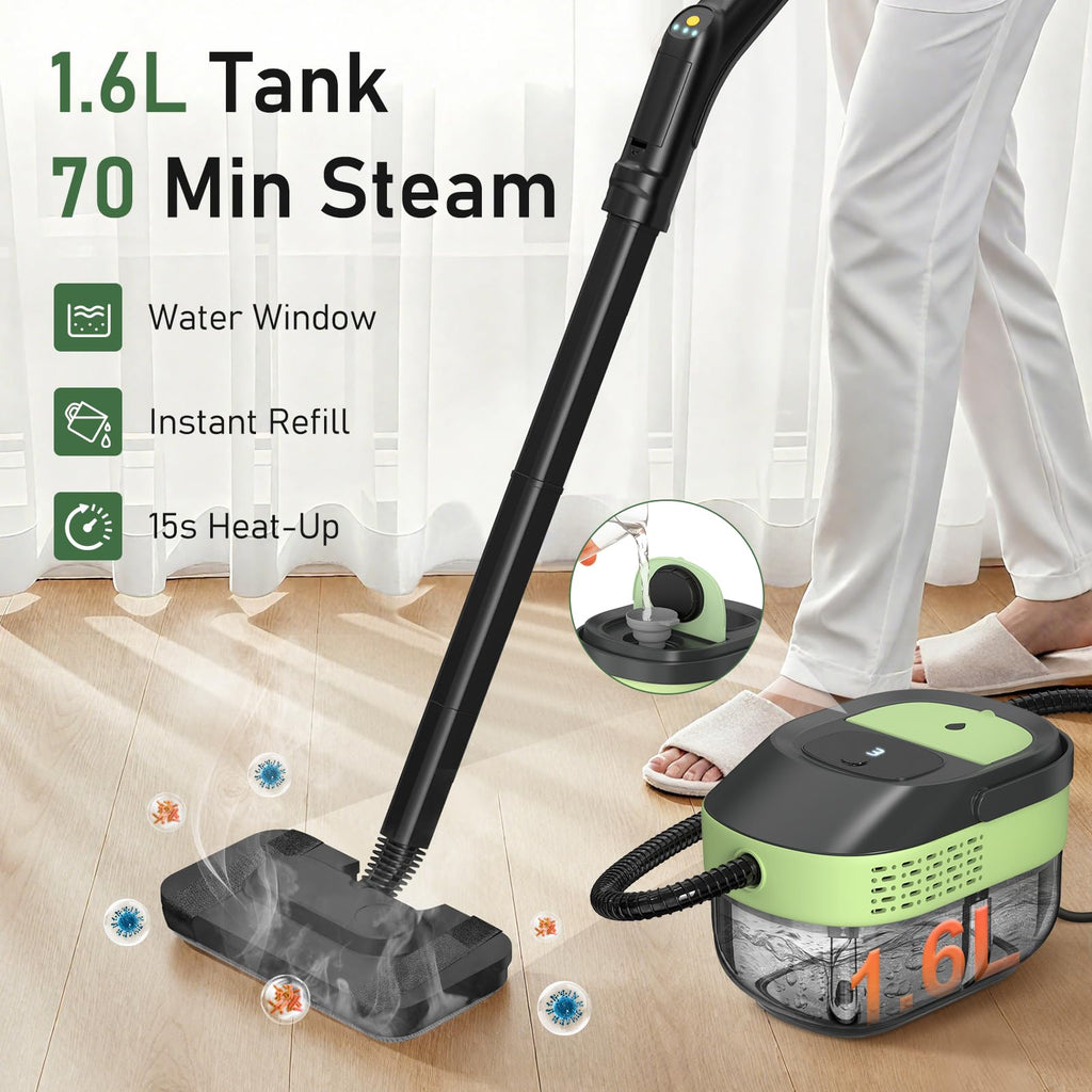 2500W Steam Mop Cleaner with 37 Accessories P4643