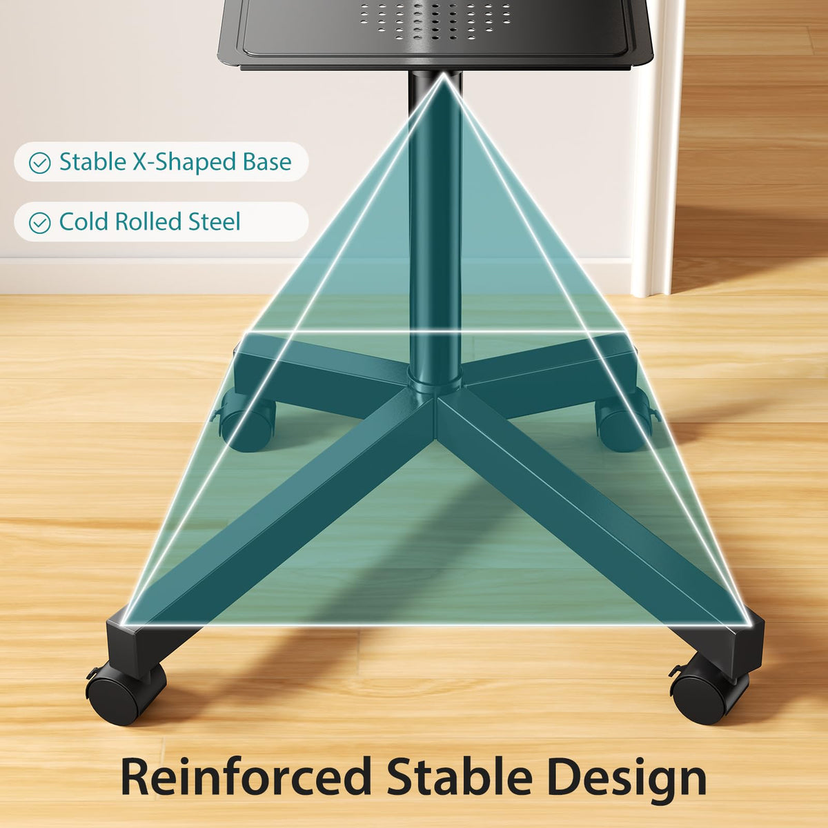 Rolling TV Stand with Wheels for 23-60 Inch Screen Z281