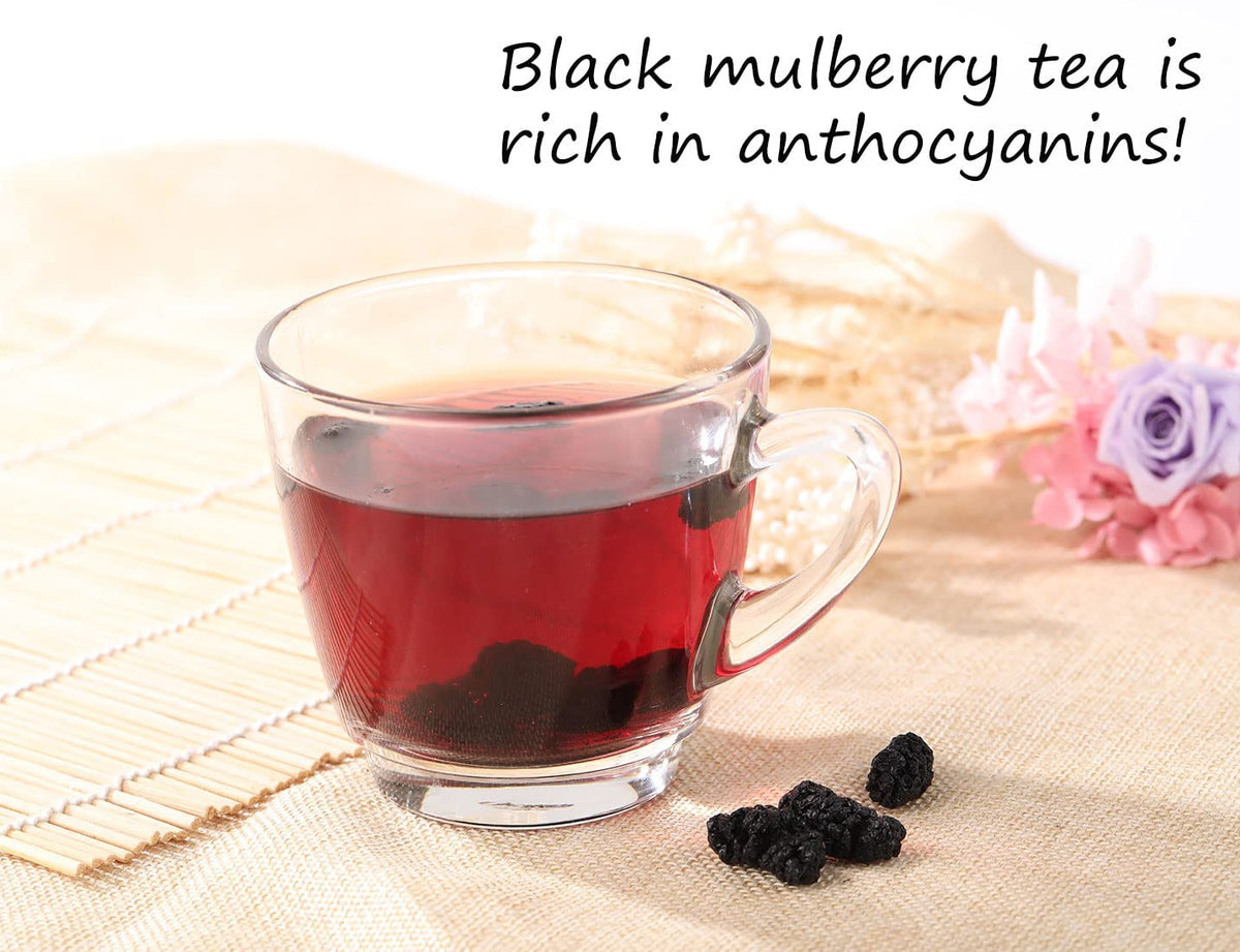 Dried Black Mulberries 9 Oz U377693