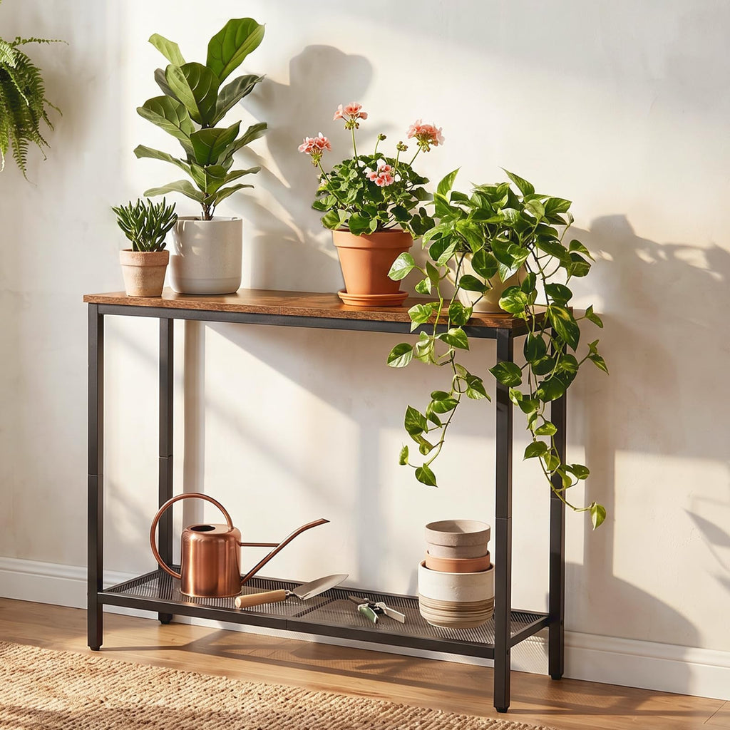 29.5" Narrow 2 Tier Console Table M477566