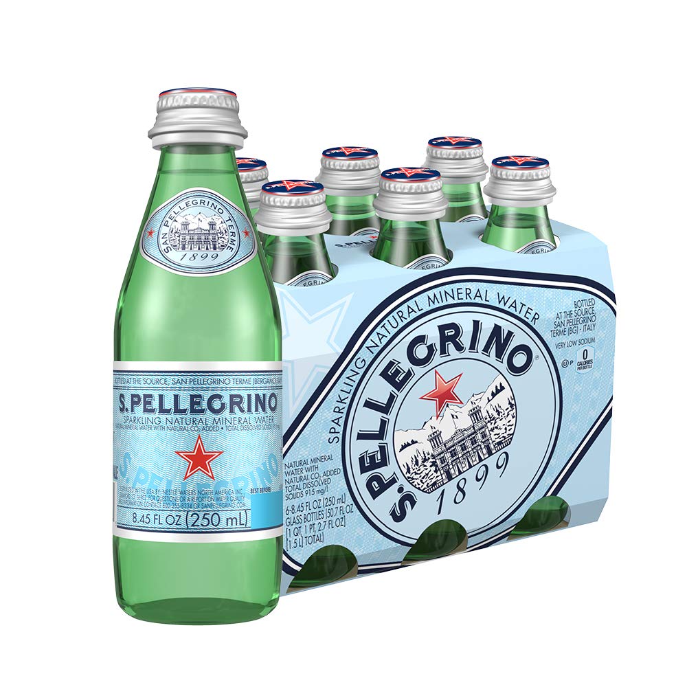 Sparkling Natural Mineral Water 8.45 fl oz 6 Count K304