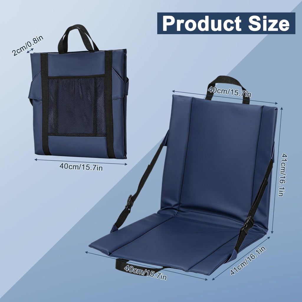4 Pcs Portable Stadium Chair Cushion V228957