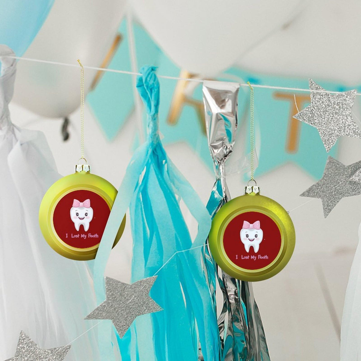 Christmas Ball Hanging Ornaments 4PCS U692900