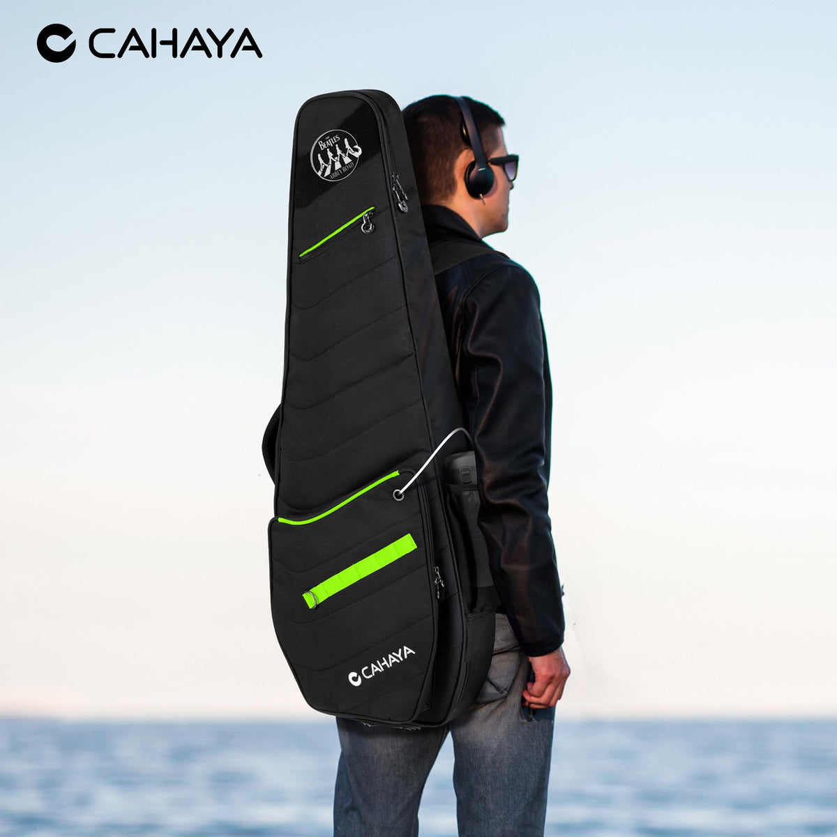 0.47in Thick Padding Electric Guitar Bag Y429474