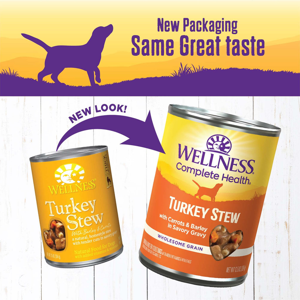 Grain Free Turkey Recipe Canned Wet Dog Food, 12.5 oz, Pack of 12 Cans I982063
