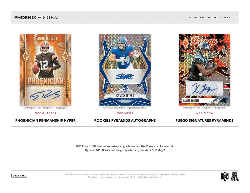 2025 NFL Football Blaster Box N30179