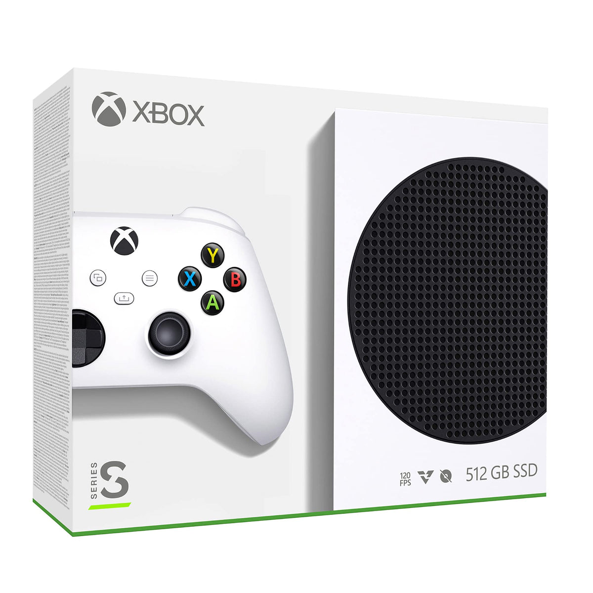White 512GB SSD All-Digital Gaming Console with Wireless Controller L597