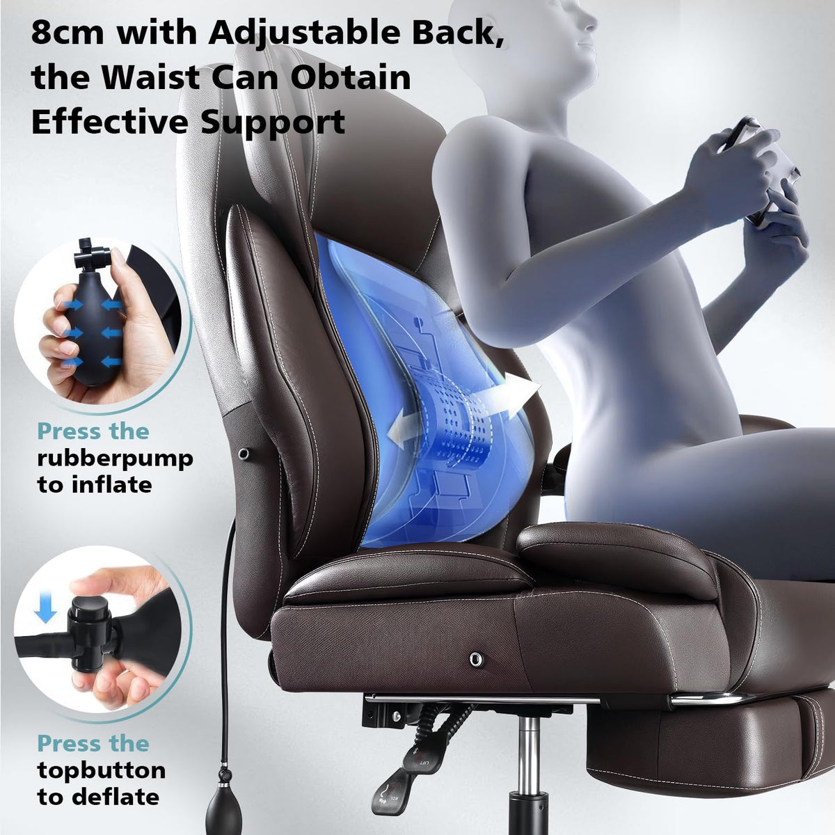 Big and Tall Heavy Duty Office Chair Y47604