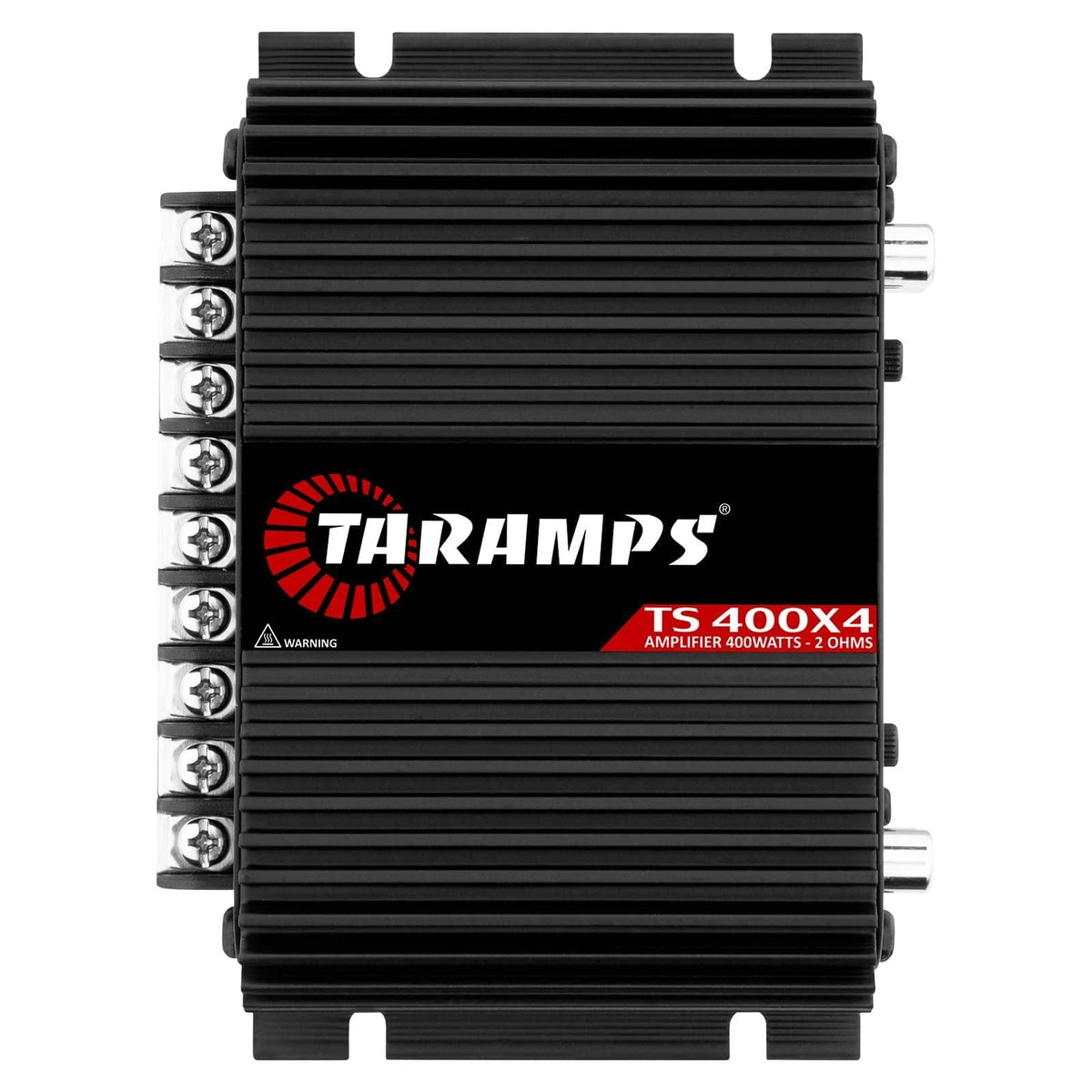 Black 2 Ohms 400W RMS 4-Channel Car Audio Amplifier E9236