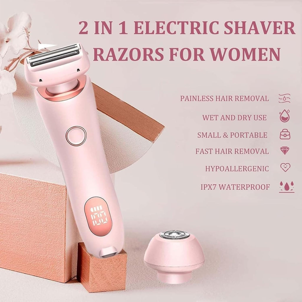 Blue Compact Facial Hair Removal Epilator B258561