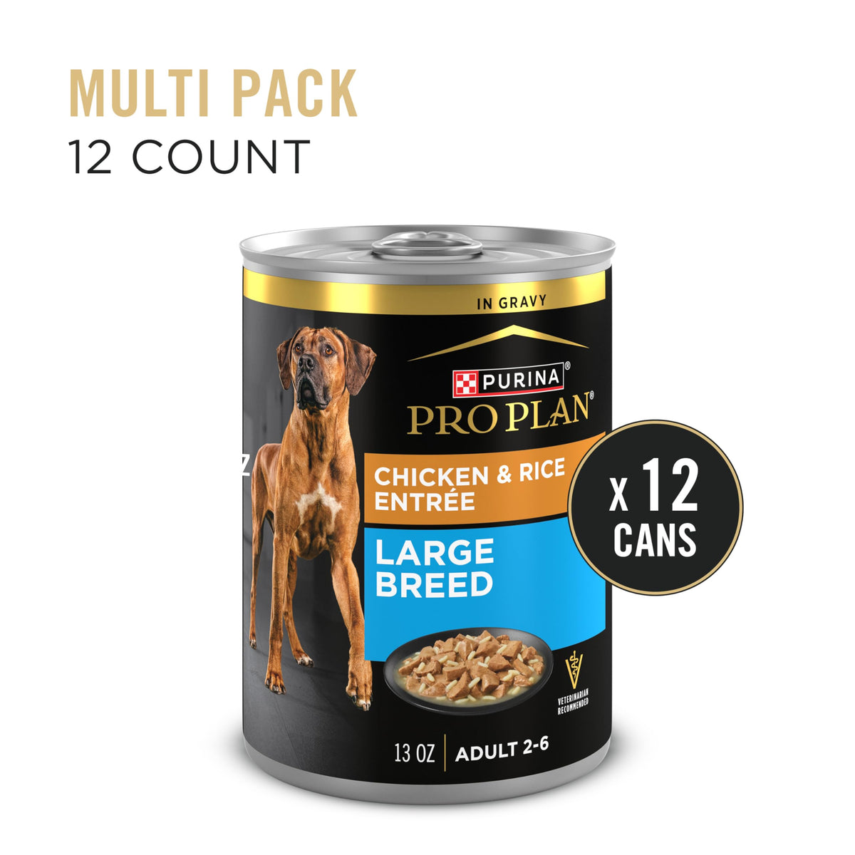 Chicken Gravy Wet Dog Food 13 oz D552