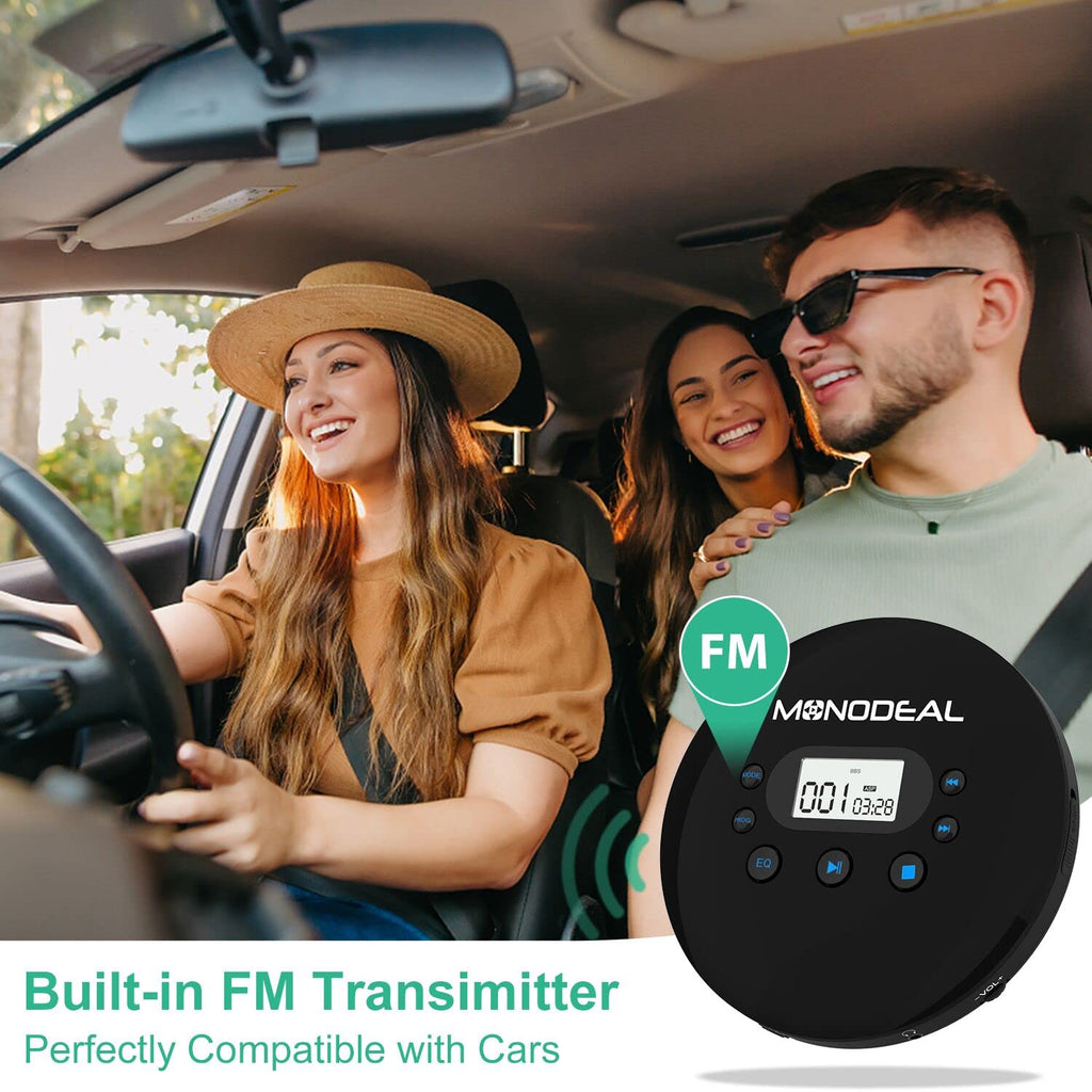 Portable CD Player with FM Transmitter H626851