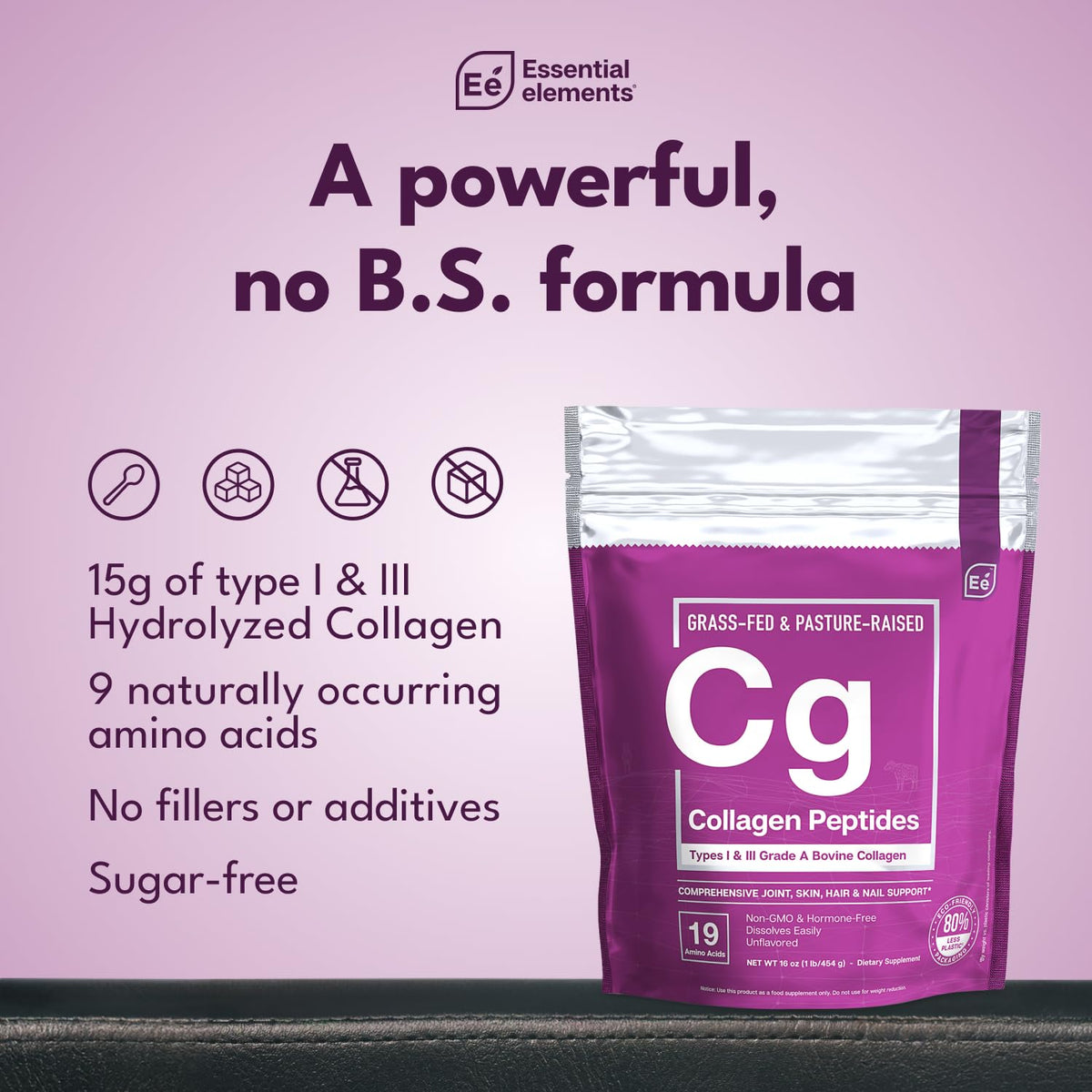 Hydrolyzed Collagen Peptides Powder 30 Servings O661313