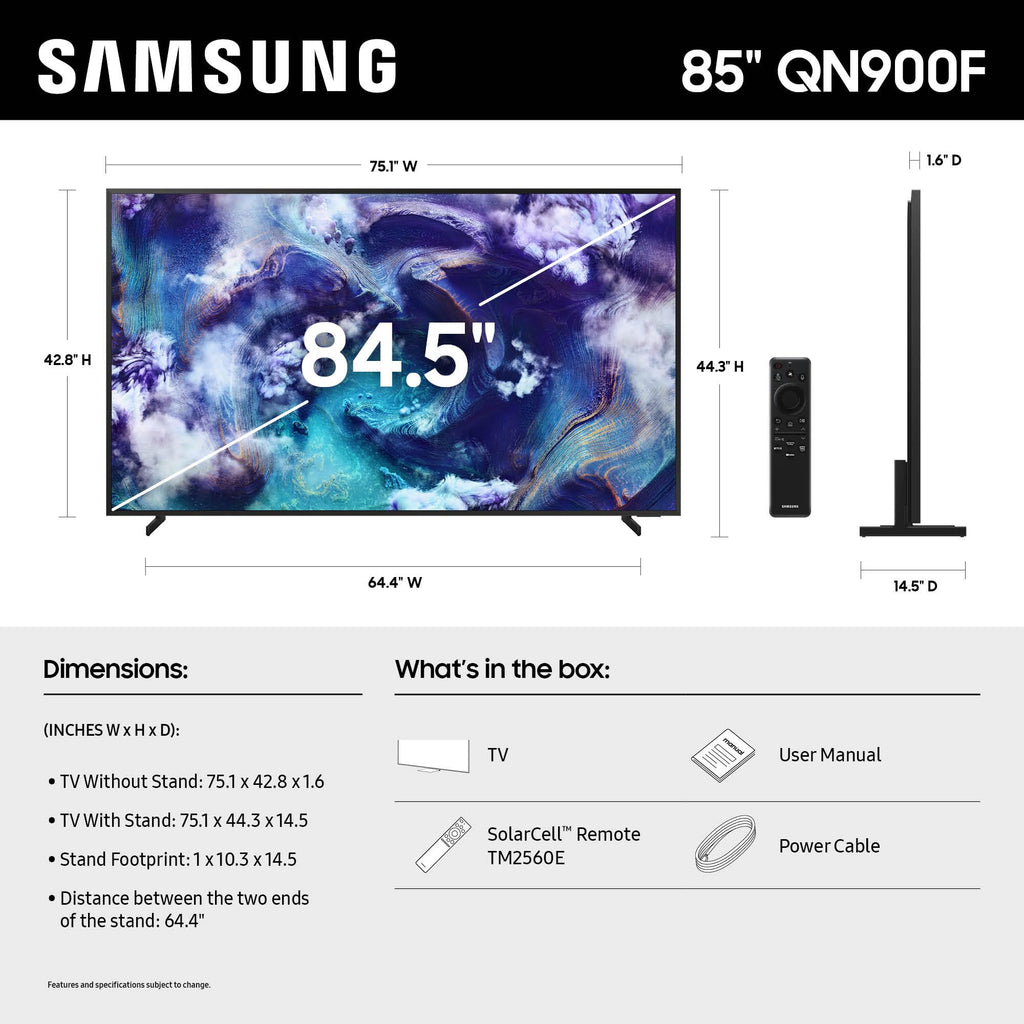 85-Inch 8K Mini LED Smart TV L8234