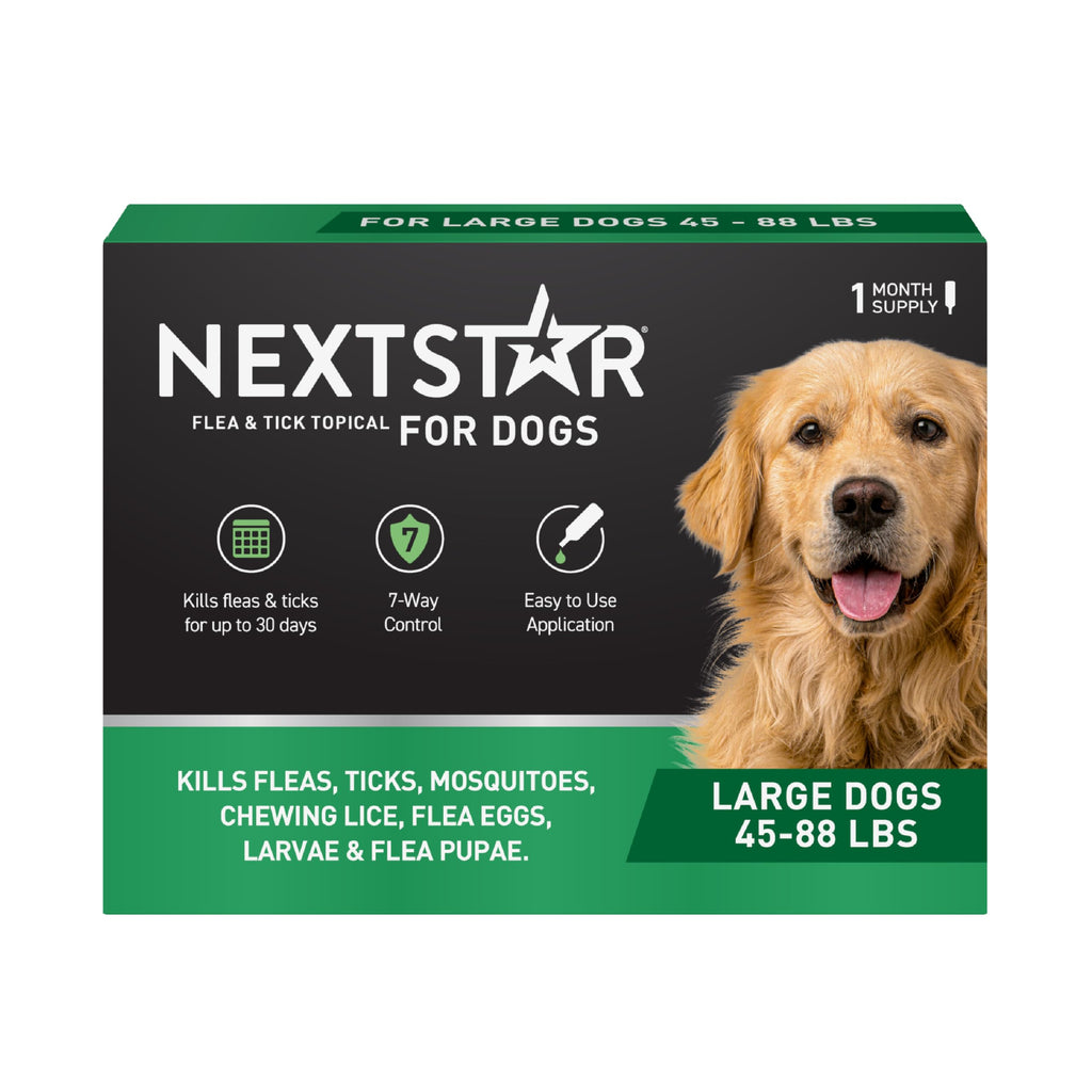 Flea & Tick Topical Dogs Large 1-Month E4477