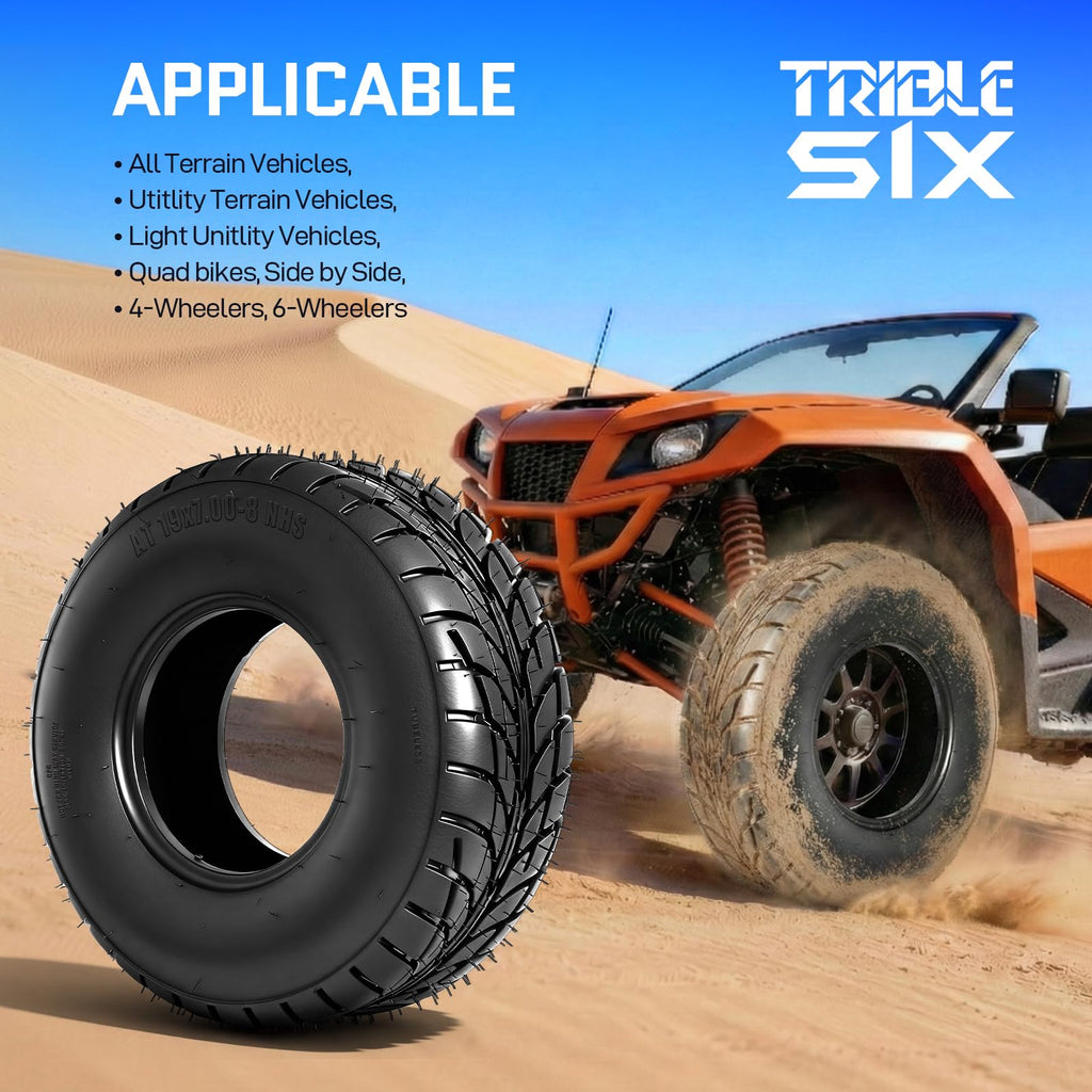19x7-8 ATV/UTV Tires Set of 2 O7120