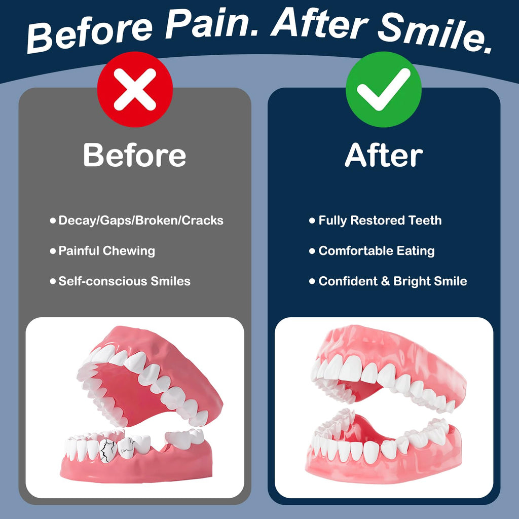 Denture Repair Glue 1oz Fast-Setting Adhesive P35864