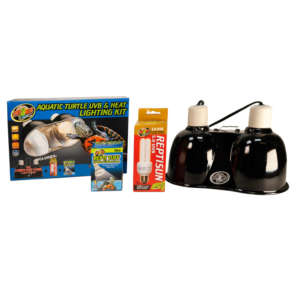 Aquatic Turtle Heat UVB Light Kit M4433