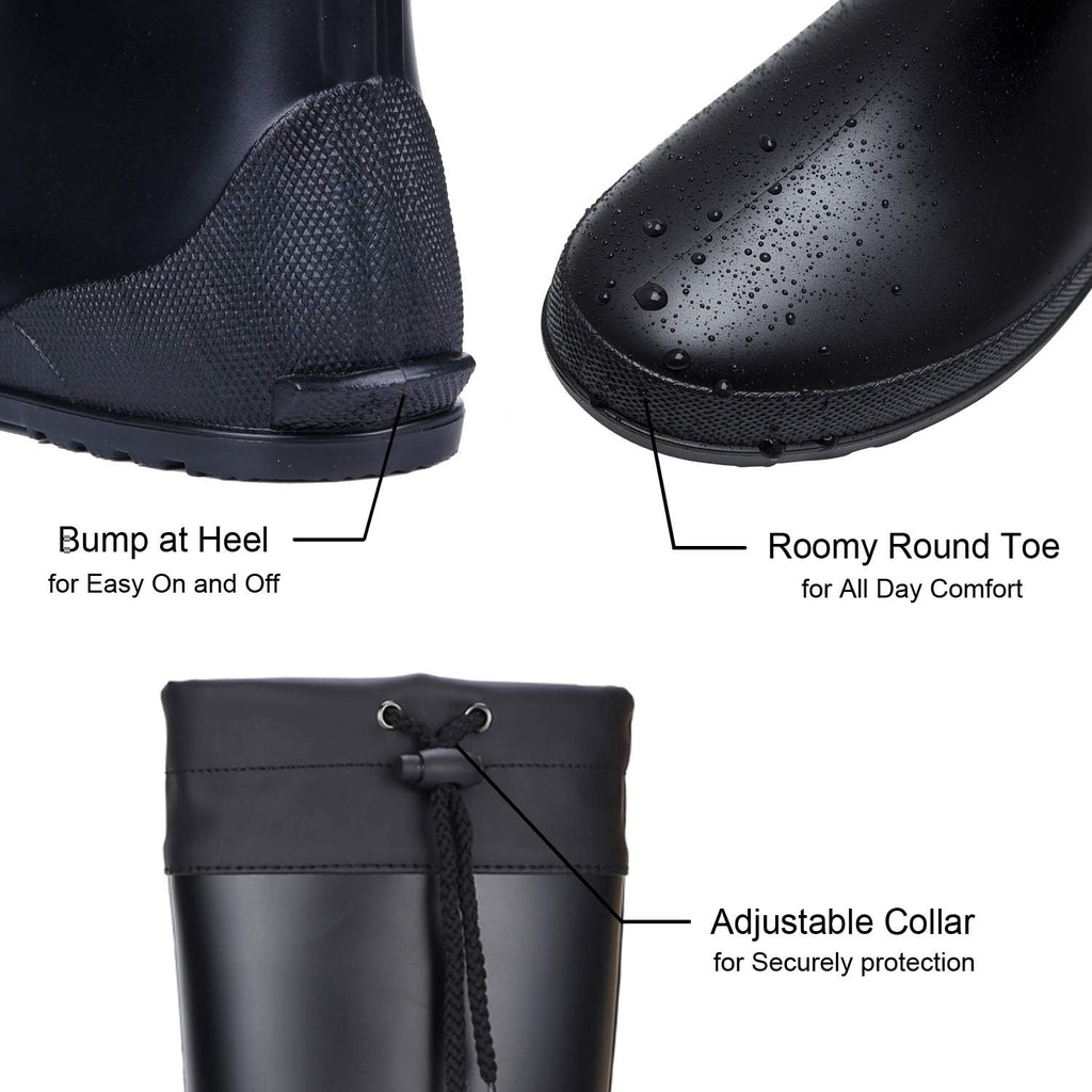 Women's Mid Calf Rain Boots U795955