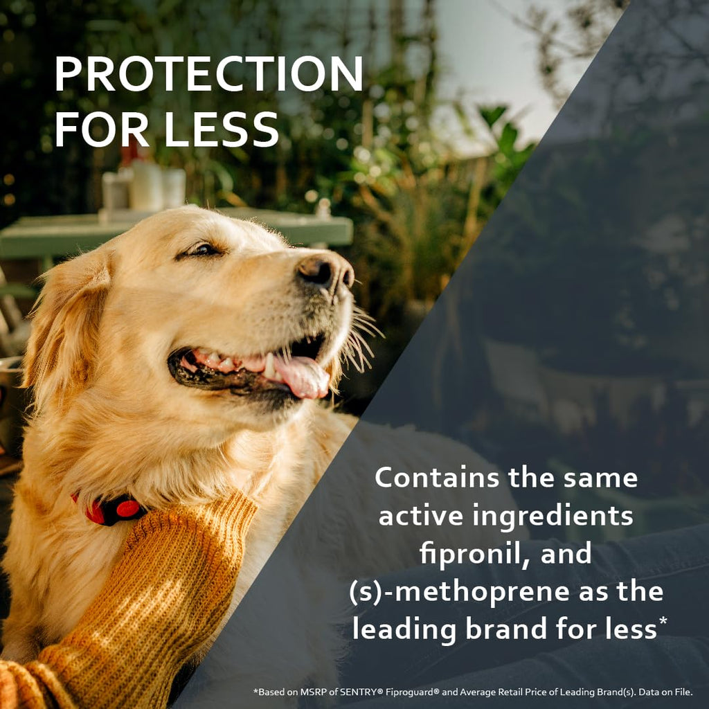 Flea and Tick Prevention for Dogs 23-44 Pounds 3 Month Supply Topical Flea Treatments G17191
