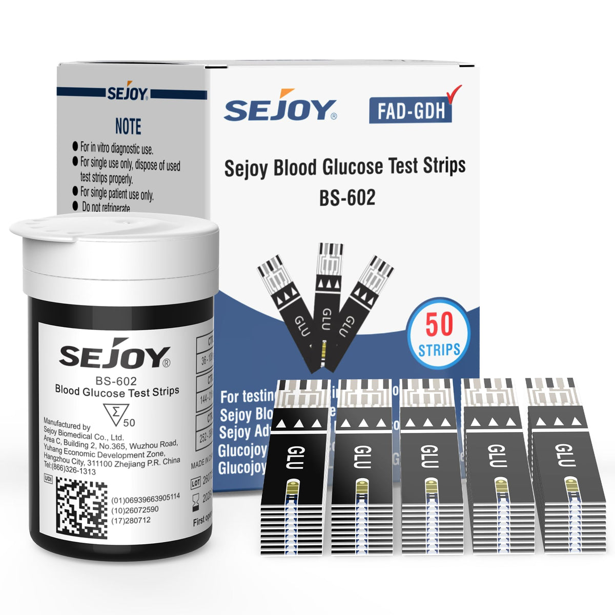 Blood Glucose Test Strips 50 Count R640