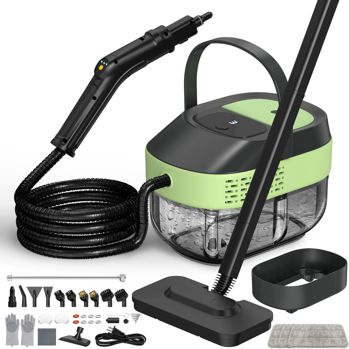 2500W Steam Mop Cleaner with 37 Accessories P4643