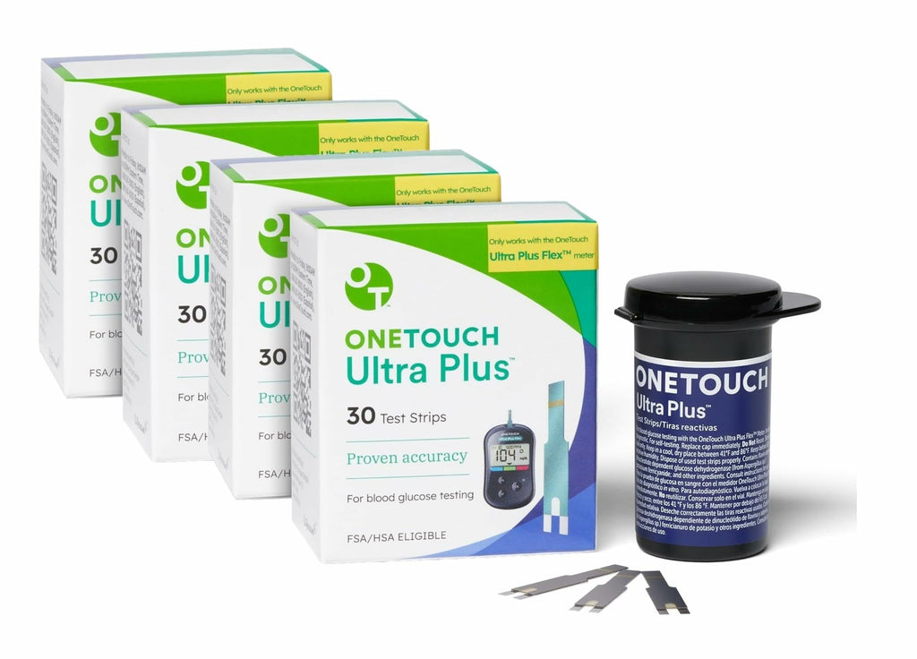 Blood Glucose Test Strips 30 Count 4 Pack H454248